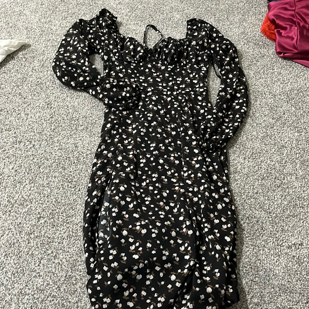 maxi floral dress